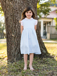 Lucy Pima Play Dress | Lt Blue