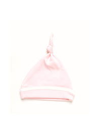 Top Knot Pima Baby Hat | Lt Pink
