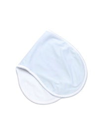 Pima Baby Burp Cloth - Lt Blue