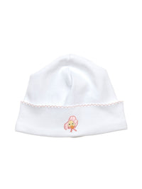 Bonnet Duck Pima Baby Hat | White