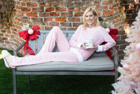 Women's Pima Velour Lounge Pants | Rose