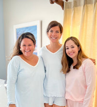 Women's Pima Long Sleeve Short Set | Lt Pink