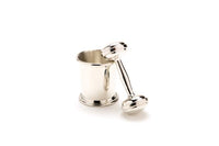 Salisbury Pewter Dumbbell Rattle