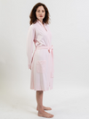 Ms. Elizabeth Pima Cotton Lounge Robe | Pink