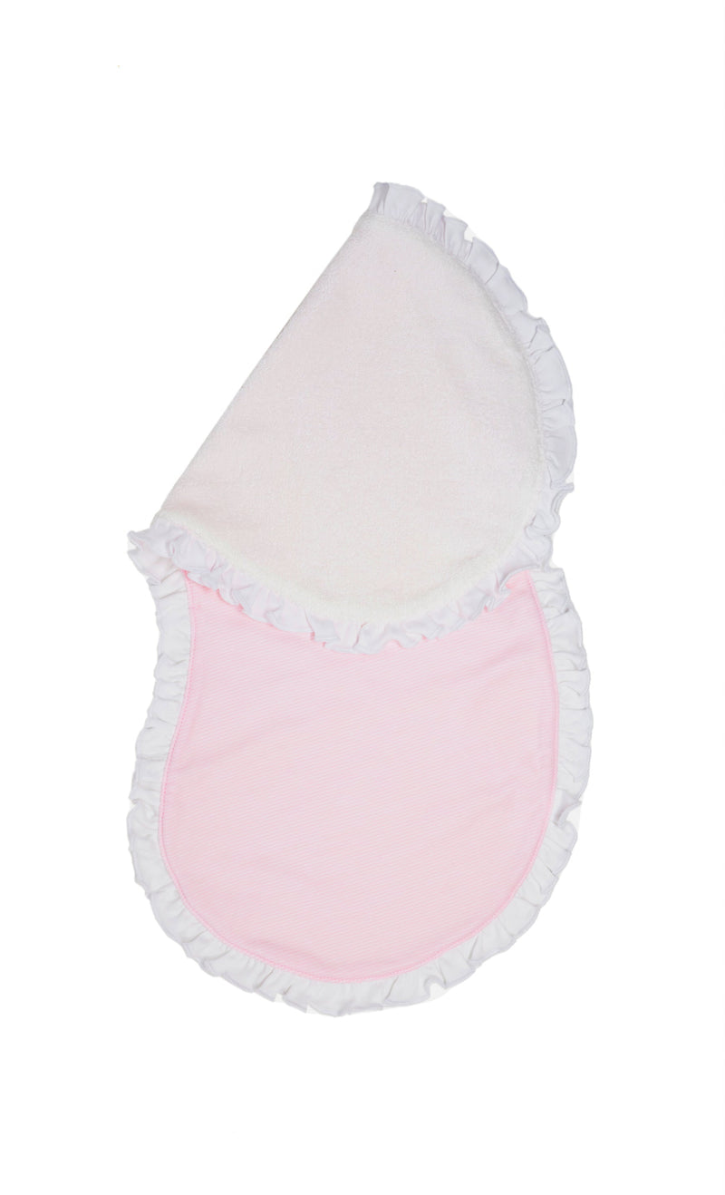 Baby Girl Pink Burp Cloth