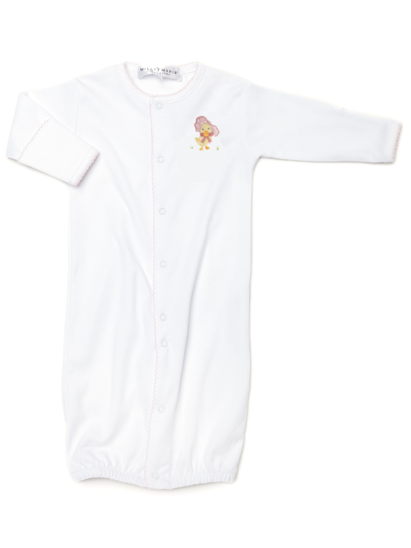 Bonnet Duck Pima Converter Gown | White
