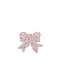 Classic Bow Pima Baby Bib | Lt Pink