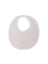 Cowgirl Boot Pima Baby Bib | Lt Pink