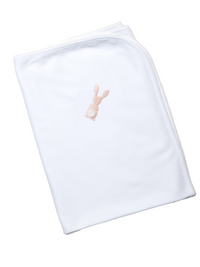 Baby Girl Pink Bunny Blanket