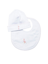 Mother Goose Pima  Baby Hat | White