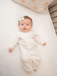 Mother Goose Pima Converter Gown | White