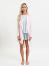 Women's Pima Cotton Cardigan | Lt Pink