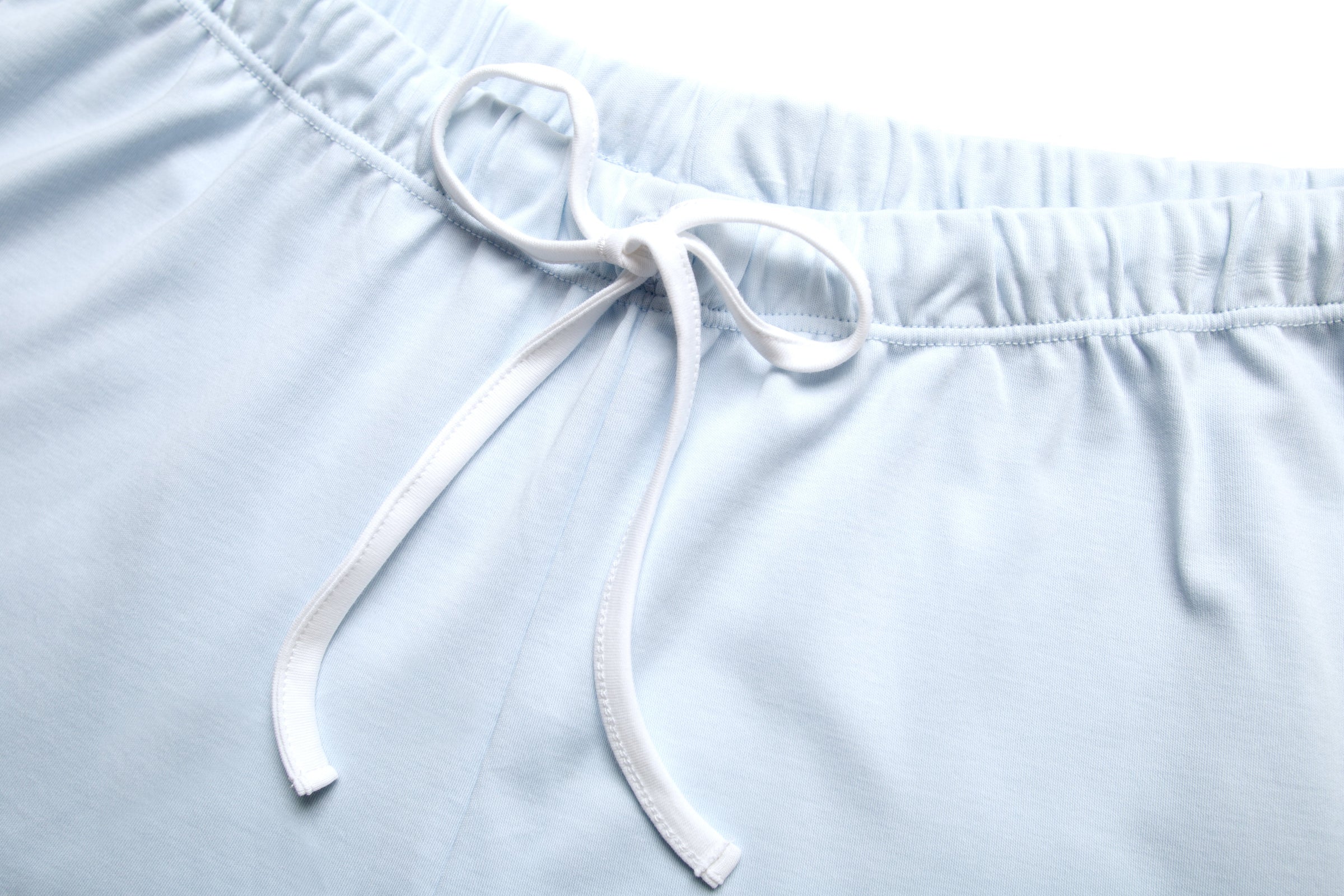 Women's Pima Relaxed Fit Lounge Shorts | Lt Blue
