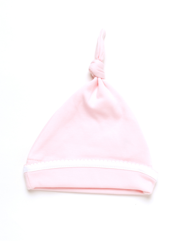 Baby Girl Pink Knot Hat