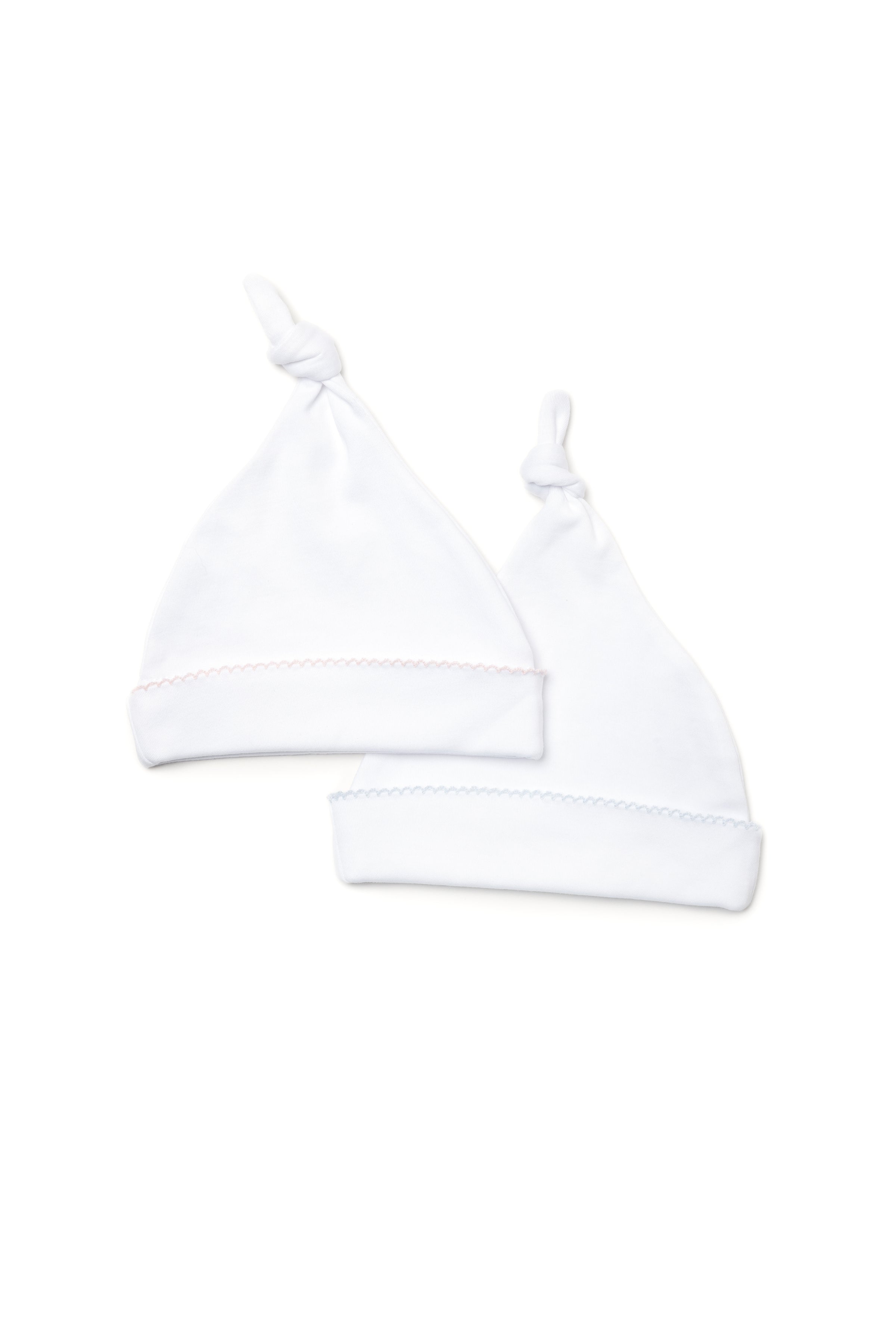 Baby Boy Classic White Knot Hat