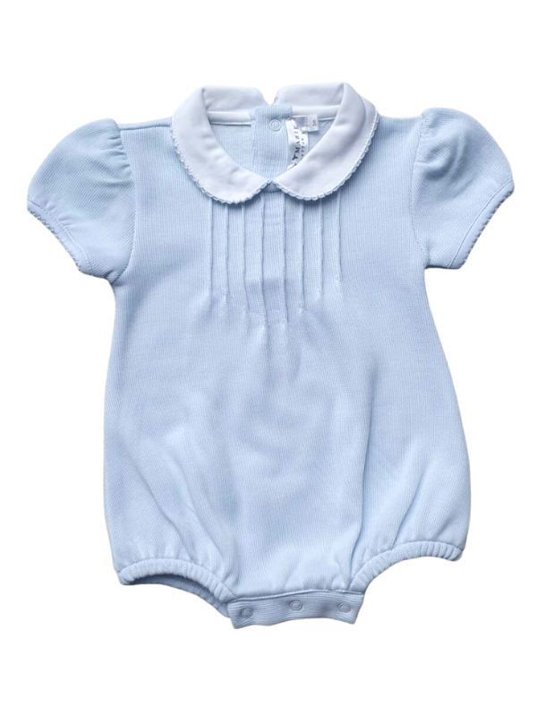 Girl's Blue Special Knit Bubble