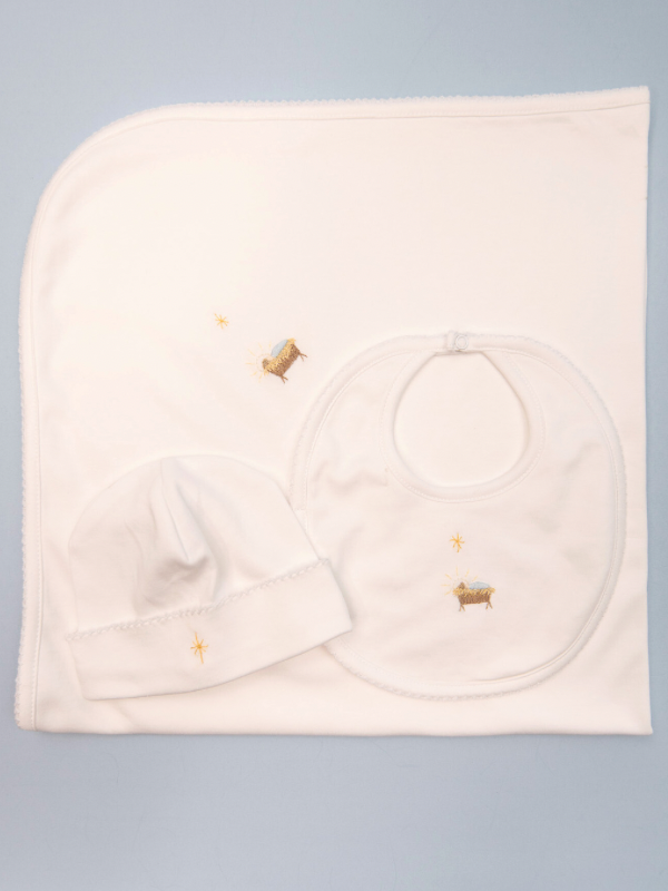 Unisex Baby Nativity Blanket