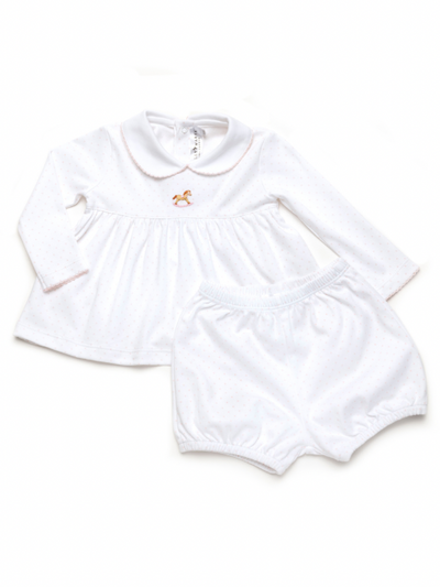 Milly Marie Classic Bow Pima Playsuit