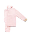 Special Knit Pink Zipper Sweater Set | Lt Pink