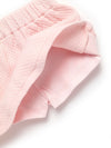 Diamond Quilt Pima Tween Skirt Set | Lt Pink