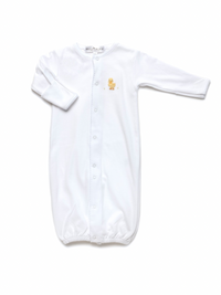 Yellow Duck Pima Converter Gown | White