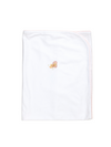Bonnet Duck Pima Baby Blanket | White