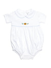 Classic Pumpkin Pima Noah Bubble | White
