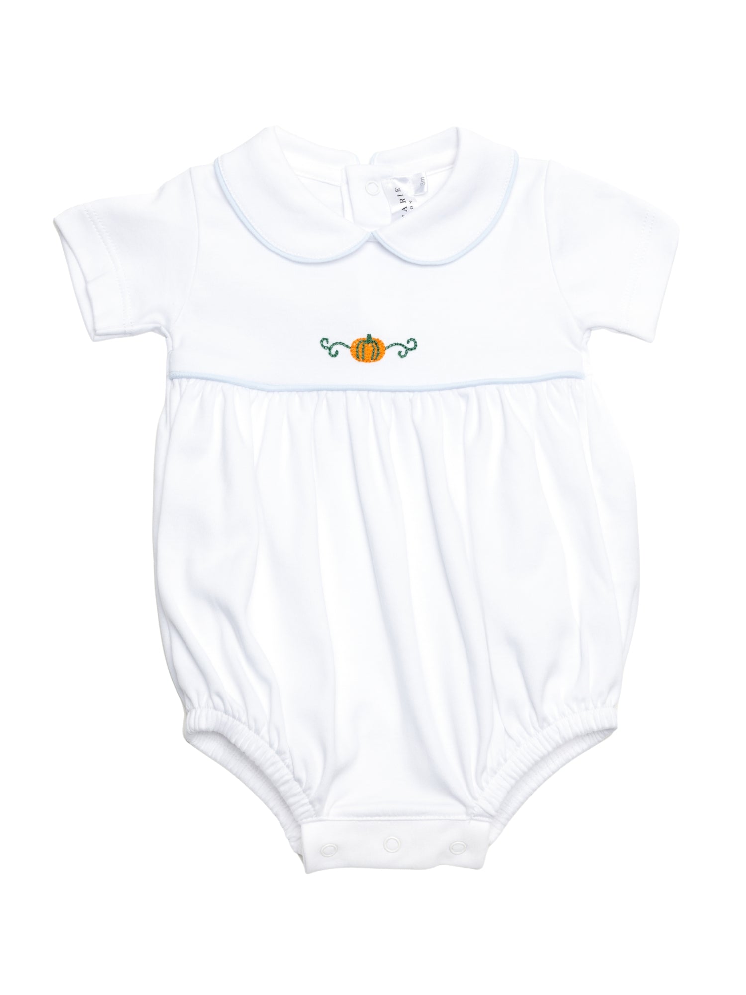 Classic Pumpkin Pima Noah Bubble | White