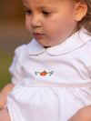 Classic Pumpkin Pima Rosie Bubble | White
