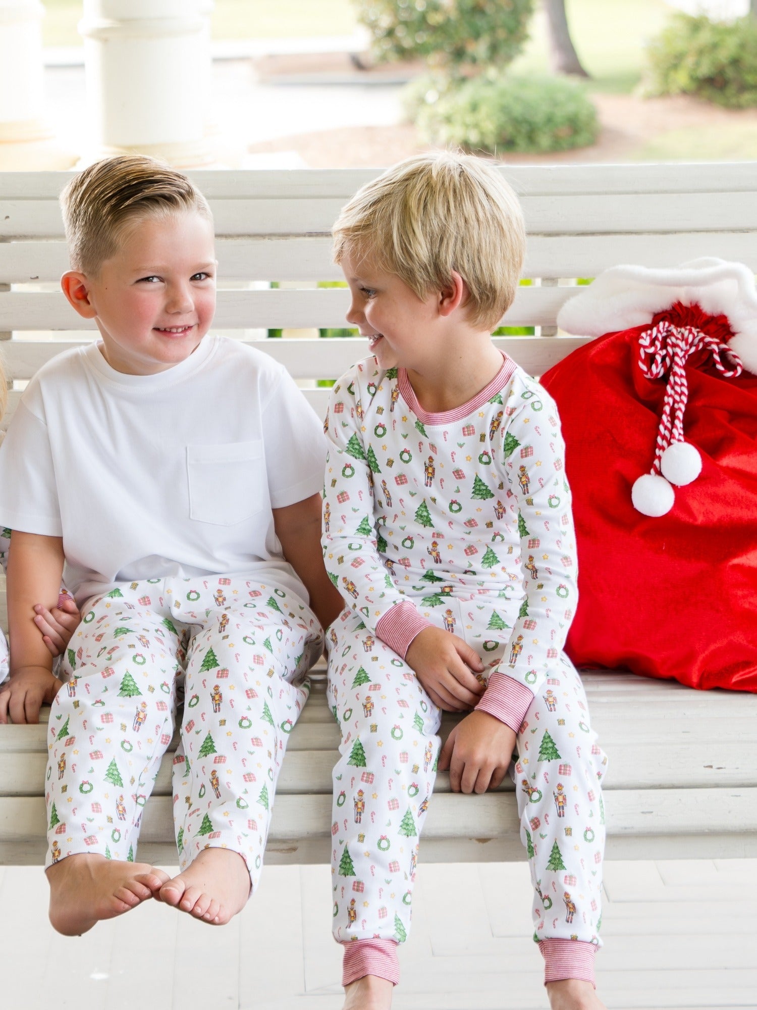 Boys' Pima Cotton Lounge Pants | Winter Whimsy Holiday