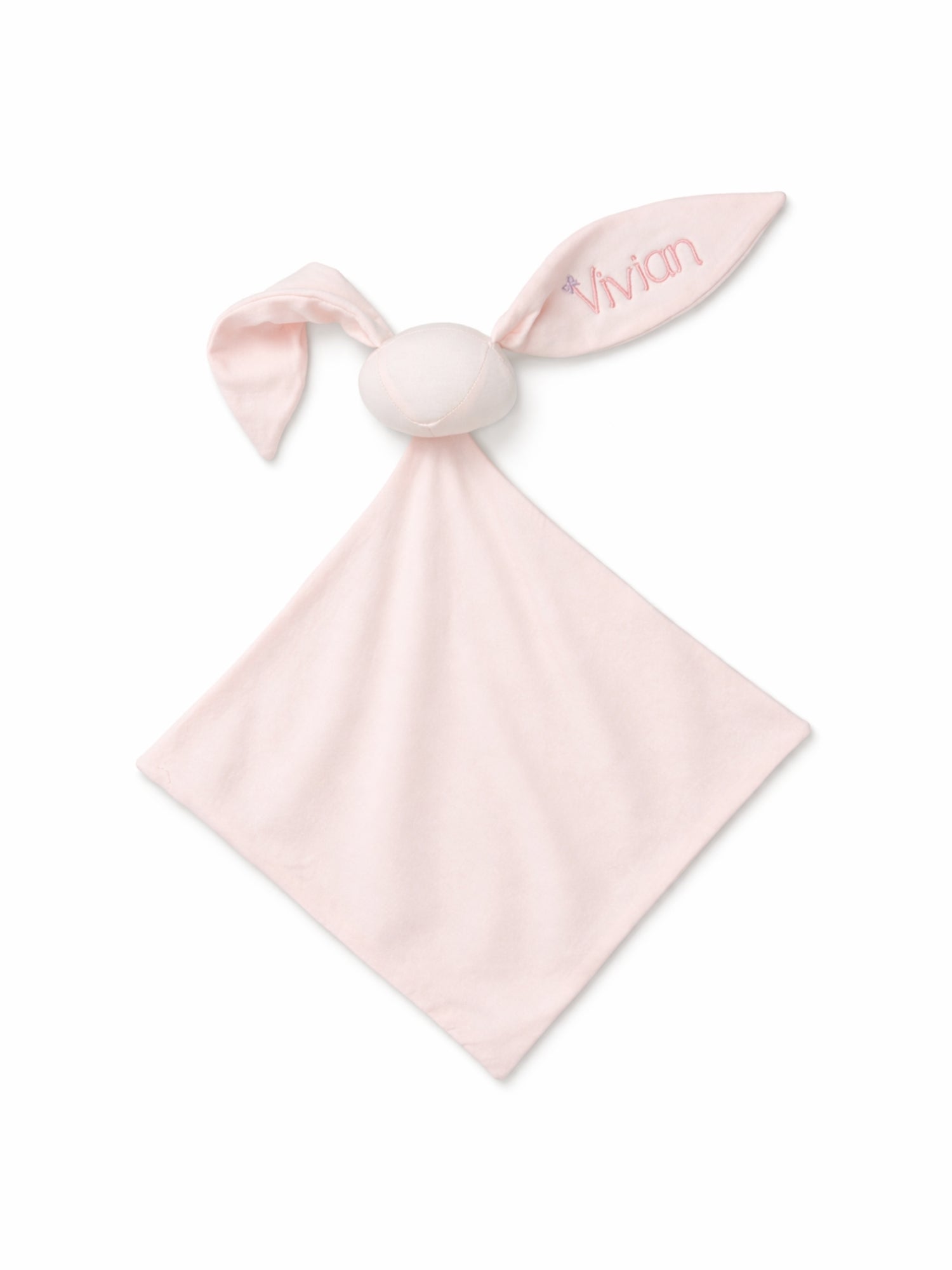 Pima Cotton Bunny Lovey | Baby Security Blanket | First Easter Gift