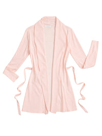 Women's Pima Cotton Cardigan | Lt Pink