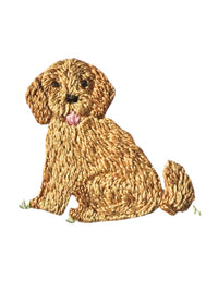 Doddle Boy Puppy Pima Bubble | Lt Blue Mini Stripe
