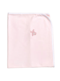 Pink Texas Love Pima Baby Blanket