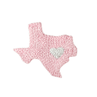 Pink Texas Love Pima Baby Blanket