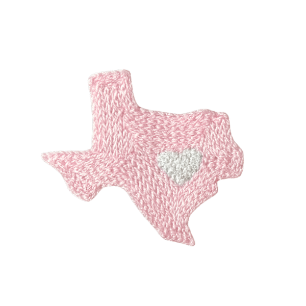 Pink Texas Love Pima Baby Blanket