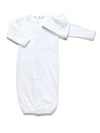 Unisex Baby White Converter Gown
