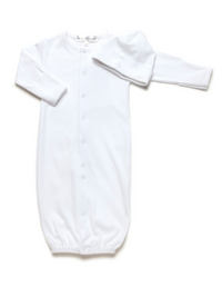 Unisex Baby White Converter Gown