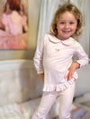 Girl's Spotted Puppy Tunic Set