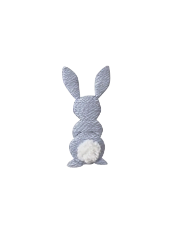 Baby Boy Blue Bunny Converter Gown