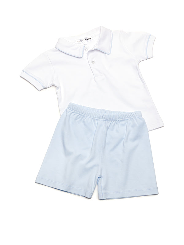 Boy's Charlie Polo Short Set