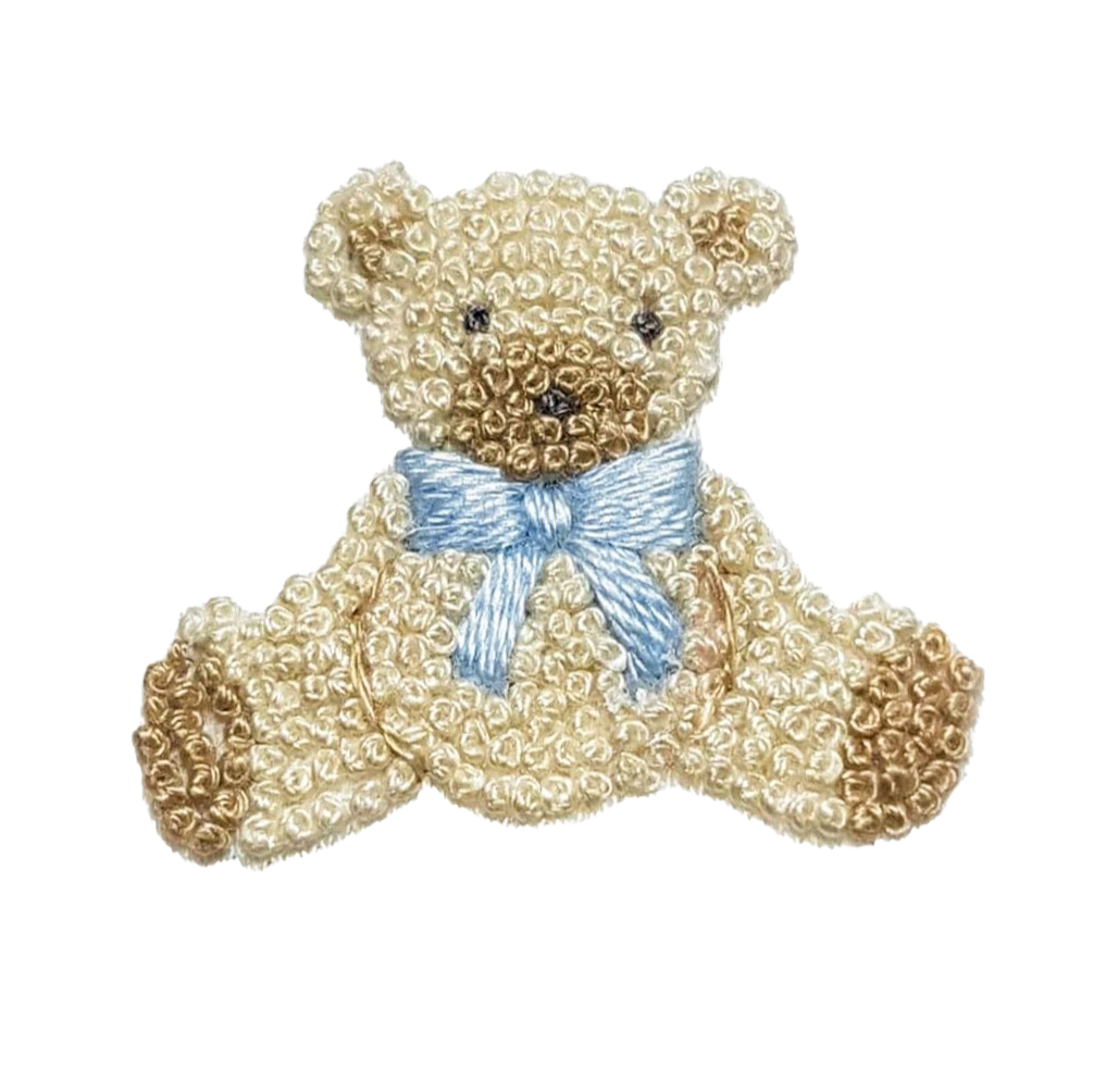 Baby Boy Teddy Bear Bib