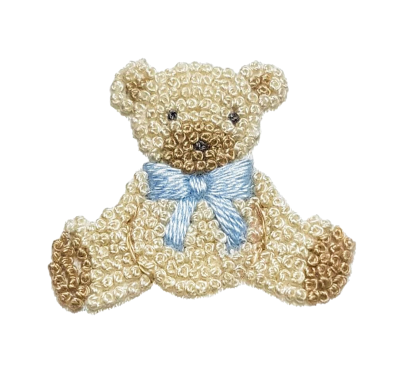 Baby Boy Teddy Bear Bib